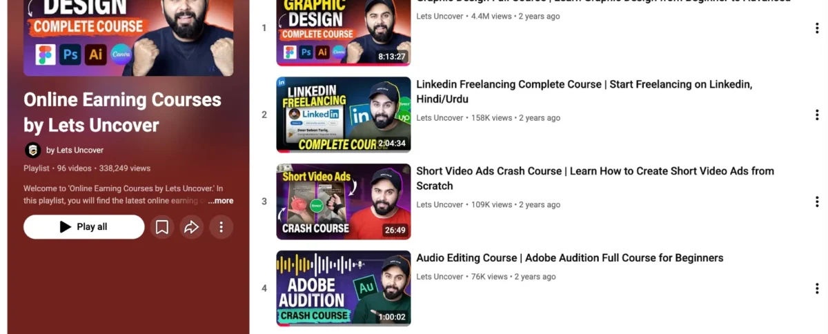 Best Free Full Graphic Design Course on YouTube (2026 Guide)