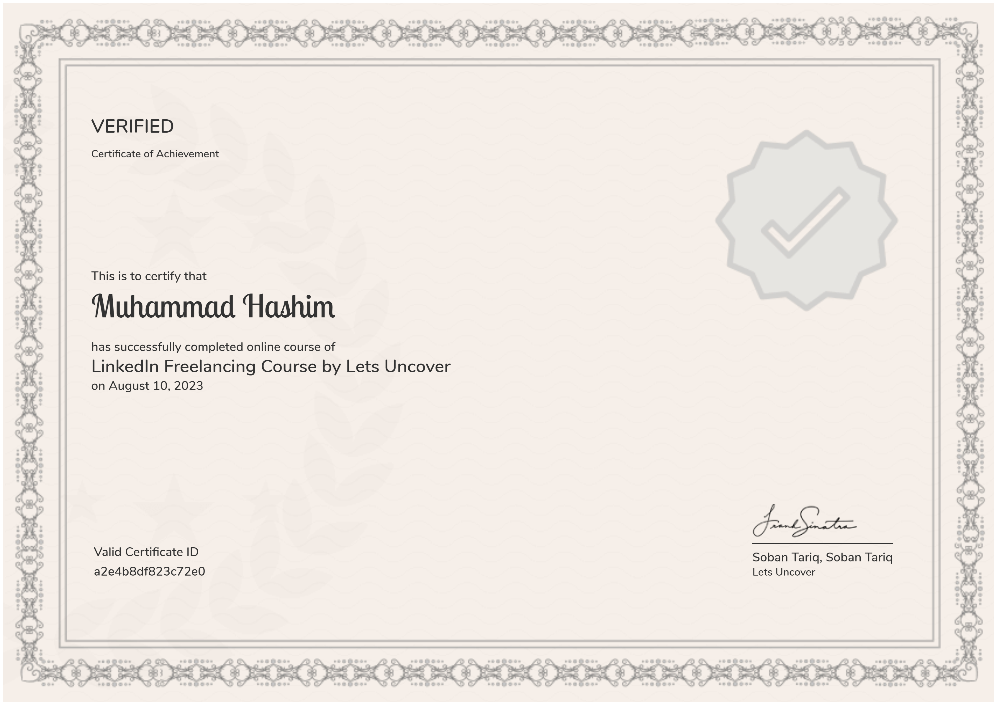 LinkedIn Freelancing Course by Lets Uncover