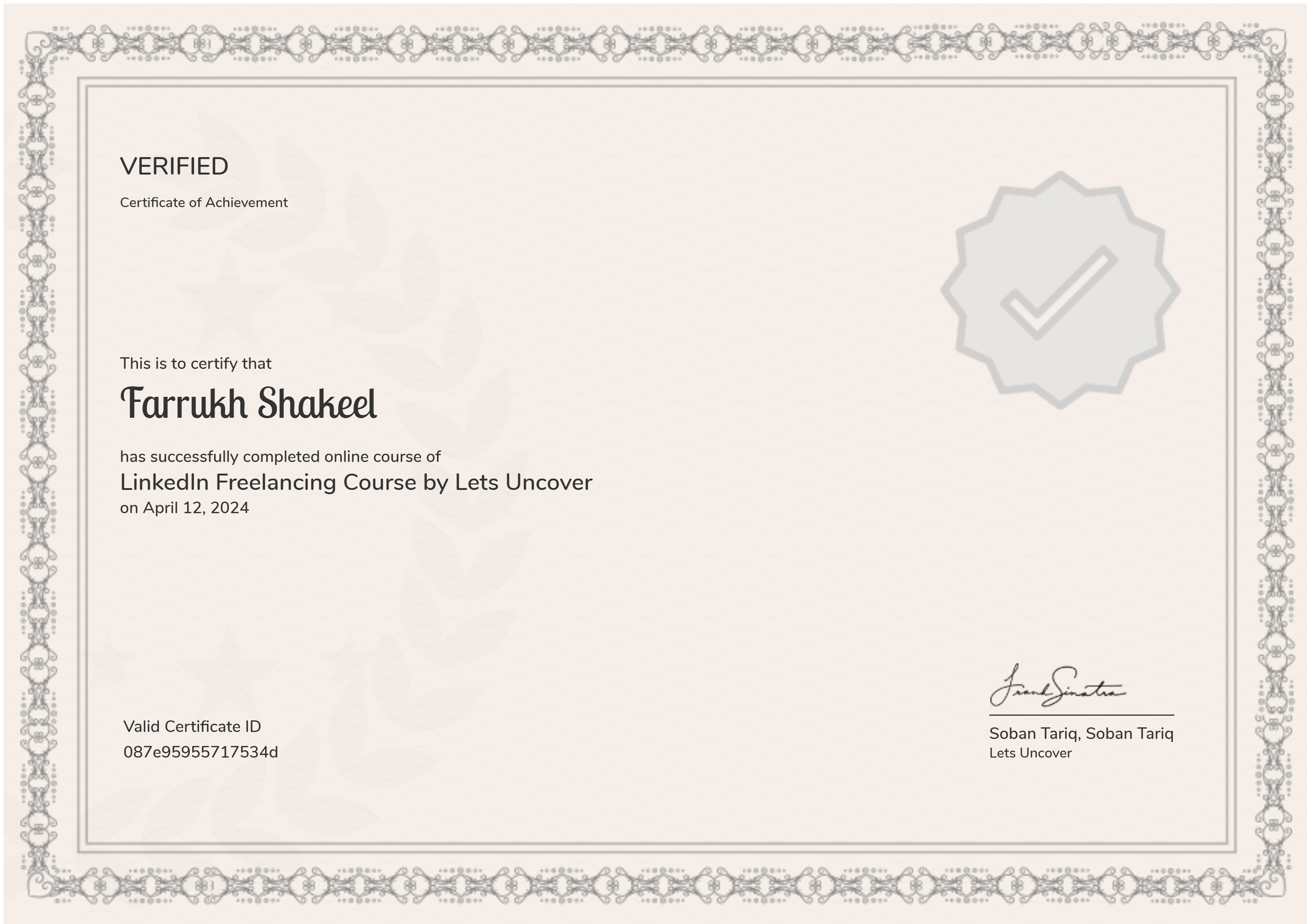 LinkedIn Freelancing Course by Lets Uncover