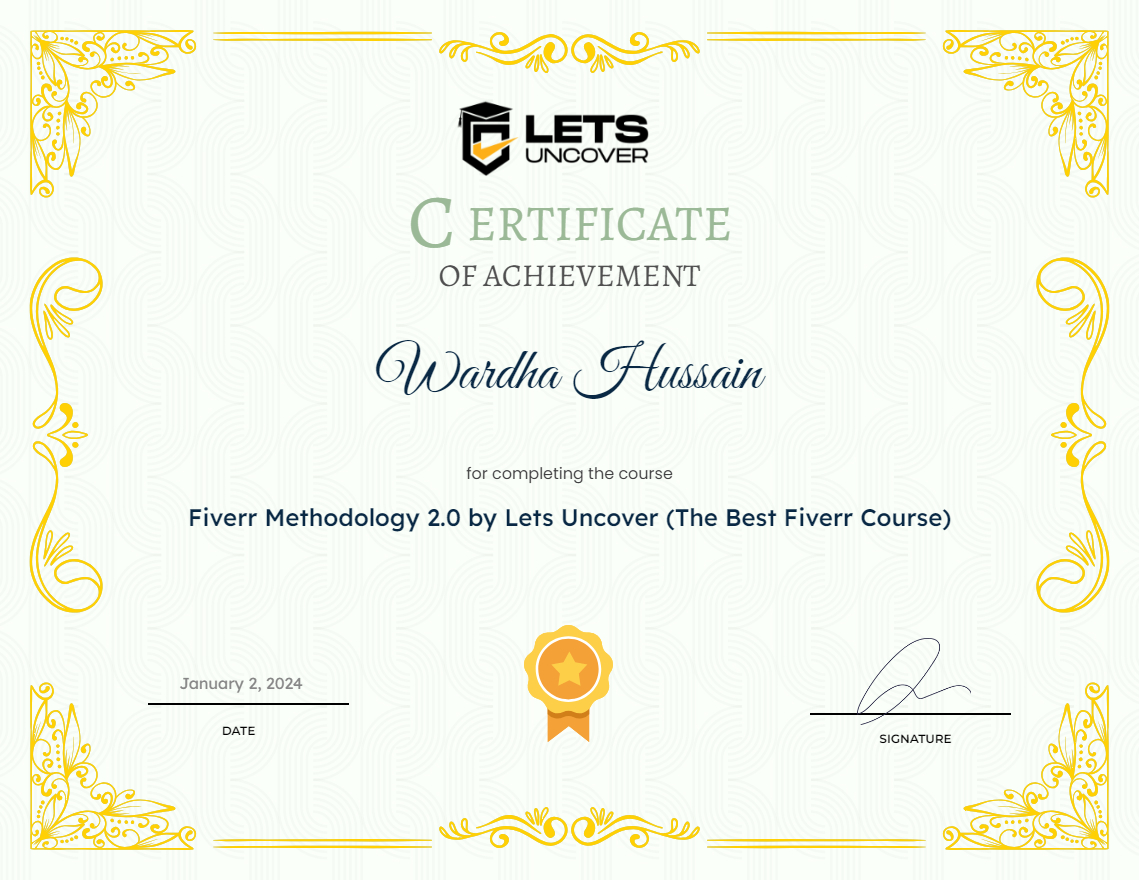 Fiverr Methodology 2.0 by Lets Uncover (The Best Fiverr Course)